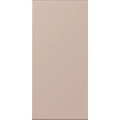 JUNG bedieningselement / centraalplaat tekstveldf50 Les Couleurs ombre brulee claire 240 (LC 50 NA 240)