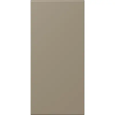 JUNG bedieningselement / centraalplaat tekstveldf50 Les Couleurs ombre naturelle moyenne 242 (LC 50 NA 242)