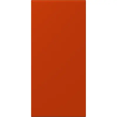 JUNG bedieningselement / centraalplaat tekstveldf50 Les Couleurs rouge vermillon 59 244 (LC 50 NA 244)