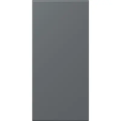 JUNG bedieningselement / centraalplaat tekstveldf50 Les Couleurs gris fonce 31 202 (LC 50 NA 202)