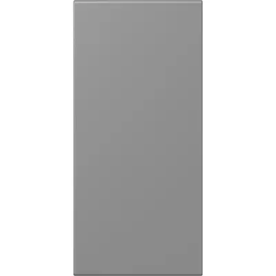 JUNG bedieningselement / centraalplaat tekstveldf50 Les Couleurs gris moyen 204 (LC 50 NA 204)