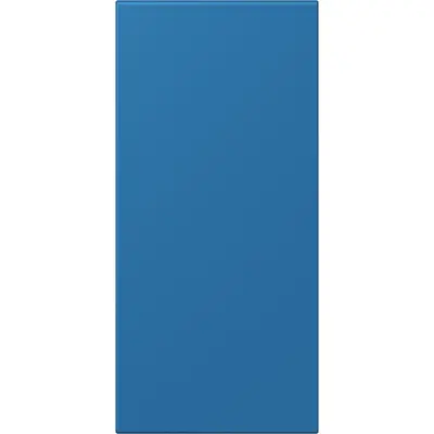 JUNG bedieningselement / centraalplaat tekstveldf50 Les Couleurs bleu ceruleen 31 211 (LC 50 NA 211)