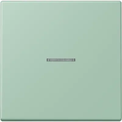 JUNG schakelwip met controlevenster Les Couleurs vert anglais clair 217 (LC 990 KO5 217)