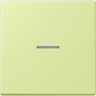 JUNG schakelwip met controlevenster Les Couleurs vert jaune clair 222 (LC 990 KO5 222)