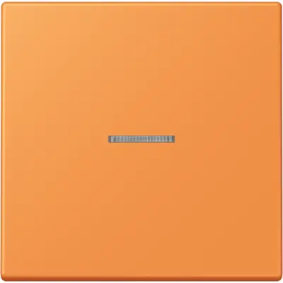 JUNG schakelwip met controlevenster Les Couleurs orange clair 225 (LC 990 KO5 225)
