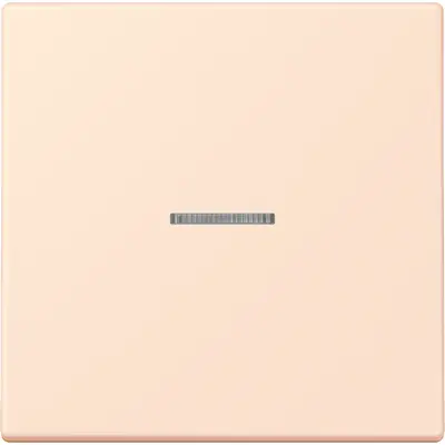 JUNG schakelwip met controlevenster Les Couleurs orange pale 226 (LC 990 KO5 226)