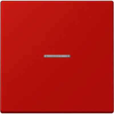 JUNG schakelwip met controlevenster Les Couleurs rouge vermillon 31 227 (LC 990 KO5 227)