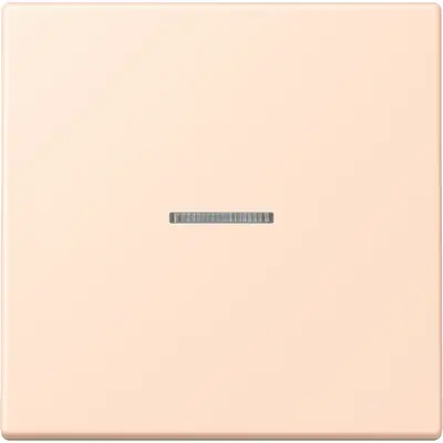 JUNG schakelwip met controlevenster Les Couleurs rose pale 228 (LC 990 KO5 228)