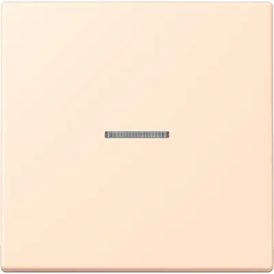 JUNG schakelwip met controlevenster Les Couleurs terre sienne pale 238 (LC 990 KO5 238)