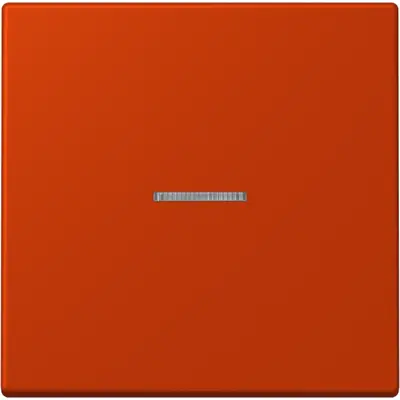 JUNG schakelwip met controlevenster Les Couleurs rouge vermillon 59 244 (LC 990 KO5 244)