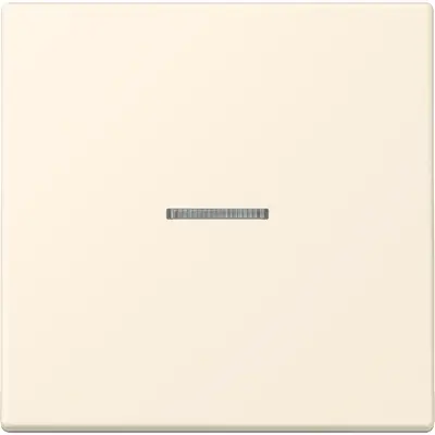 JUNG schakelwip met controlevenster Les Couleurs blanc ivoire 245 (LC 990 KO5 245)
