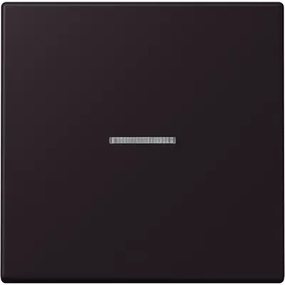 JUNG schakelwip met controlevenster Les Couleurs noir d'ivoire 248 (LC 990 KO5 248)