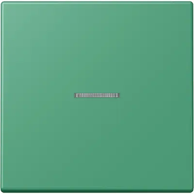 JUNG schakelwip met controlevenster Les Couleurs vert 59 250 (LC 990 KO5 250)