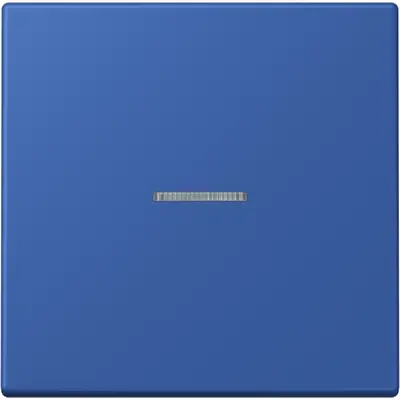 JUNG schakelwip met controlevenster Les Couleurs bleu outremer 59 253 (LC 990 KO5 253)