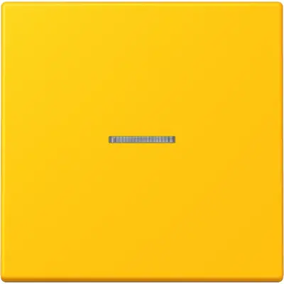 JUNG schakelwip met controlevenster Les Couleurs le jaune vif 263 (LC 990 KO5 263)