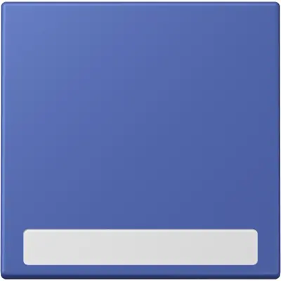 JUNG schakelwip met tekstvenster Les Couleurs bleu outremer 31 206 (LC 990 NA 206)