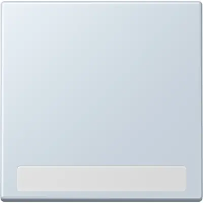 JUNG schakelwip met tekstvenster Les Couleurs outremer pale 209 (LC 990 NA 209)