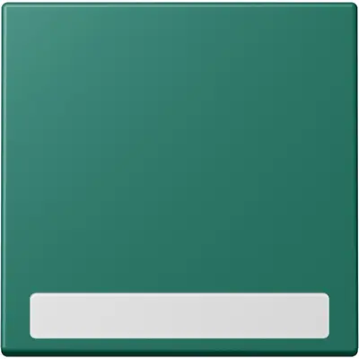 JUNG schakelwip met tekstvenster Les Couleurs vert anglais 216 (LC 990 NA 216)