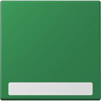 JUNG schakelwip met tekstvenster Les Couleurs vert fonce 219 (LC 990 NA 219)