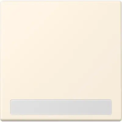 JUNG schakelwip met tekstvenster Les Couleurs blanc ivoire 245 (LC 990 NA 245)