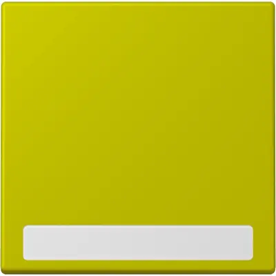 JUNG schakelwip met tekstvenster Les Couleurs vert olive vif 249 (LC 990 NA 249)