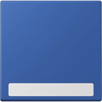 JUNG schakelwip met tekstvenster Les Couleurs bleu outremer 59 253 (LC 990 NA 253)