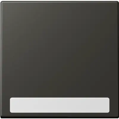 JUNG schakelwip met tekstvenster Les Couleurs ombre naturelle 59 259 (LC 990 NA 259)