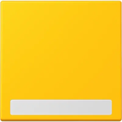 JUNG schakelwip met tekstvenster Les Couleurs le jaune vif 263 (LC 990 NA 263)
