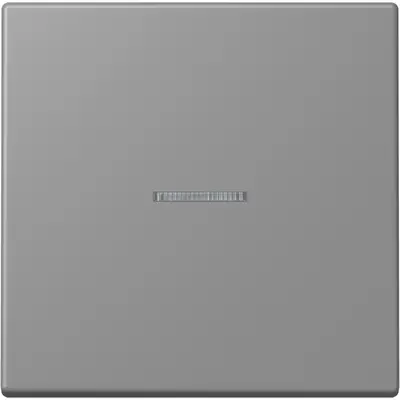 JUNG schakelwip met controlevenster Les Couleurs gris 31 203 (LC 990 KO5 203)