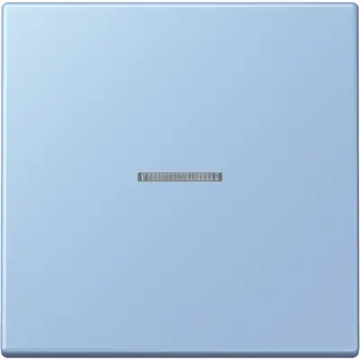 JUNG schakelwip met controlevenster Les Couleurs outremer moyen 207 (LC 990 KO5 207)