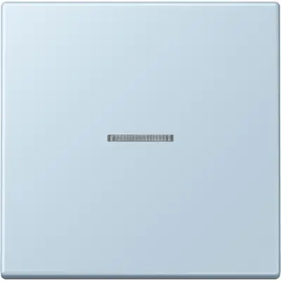 JUNG schakelwip met controlevenster Les Couleurs outremer clair 208 (LC 990 KO5 208)