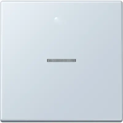 JUNG schakelwip met controlevenster Les Couleurs outremer pale 209 (LC 990 KO5 209)