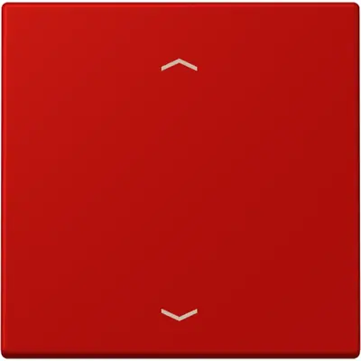 JUNG schakelwip jaloezie met pijlsymbolen Les Couleurs rouge vermillon 31 227 (LC 990 P 227)