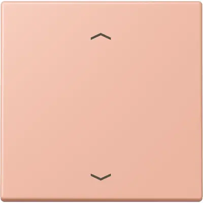 JUNG schakelwip jaloezie met pijlsymbolen Les Couleurs rose clair 231 (LC 990 P 231)