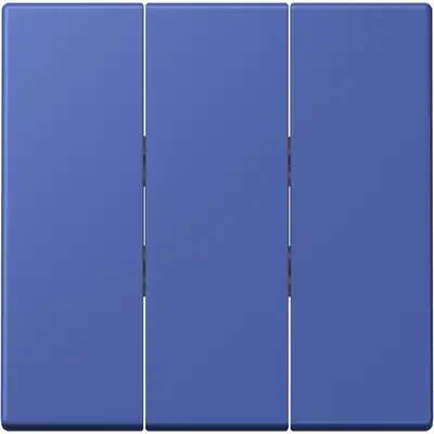 JUNG schakelwip 3-voudig tbv 3-voudige schakelaar 5306EU Les Couleurs bleu outremer 31 206 (LC 993 BF 206)