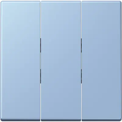 JUNG schakelwip 3-voudig tbv 3-voudige schakelaar 5306EU Les Couleurs outremer moyen 207 (LC 993 BF 207)