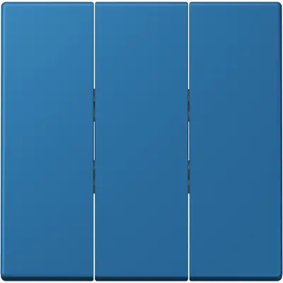 JUNG schakelwip 3-voudig tbv 3-voudige schakelaar 5306EU Les Couleurs bleu ceruleen 31 211 (LC 993 BF 211)