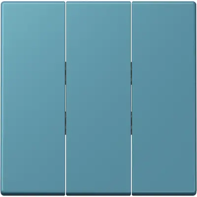 JUNG schakelwip 3-voudig tbv 3-voudige schakelaar 5306EU Les Couleurs ceruleen vif 212 (LC 993 BF 212)