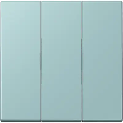 JUNG schakelwip 3-voudig tbv 3-voudige schakelaar 5306EU Les Couleurs ceruleen clair 214 (LC 993 BF 214)