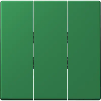 JUNG schakelwip 3-voudig tbv 3-voudige schakelaar 5306EU Les Couleurs vert fonce 219 (LC 993 BF 219)