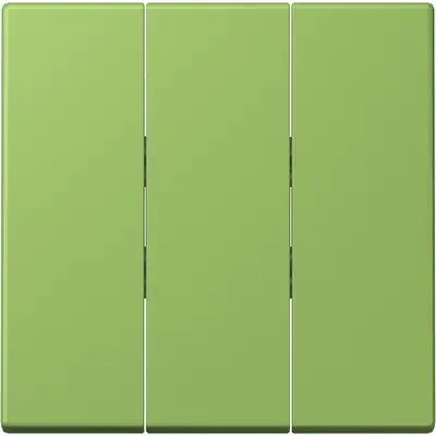 JUNG schakelwip 3-voudig tbv 3-voudige schakelaar 5306EU Les Couleurs vert 31 220 (LC 993 BF 220)