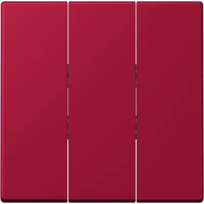 JUNG schakelwip 3-voudig tbv 3-voudige schakelaar 5306EU Les Couleurs rouge carmin 229 (LC 993 BF 229)