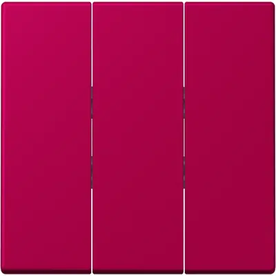JUNG schakelwip 3-voudig tbv 3-voudige schakelaar 5306EU Les Couleurs rouge rubia 230 (LC 993 BF 230)