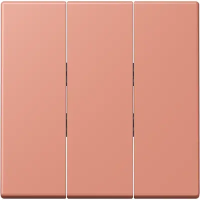 JUNG schakelwip 3-voudig tbv 3-voudige schakelaar 5306EU Les Couleurs l'ocre rouge moyen 233 (LC 993 BF 233)