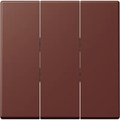 JUNG schakelwip 3-voudig tbv 3-voudige schakelaar 5306EU Les Couleurs terre sienne brulee 31 235 (LC 993 BF 235)