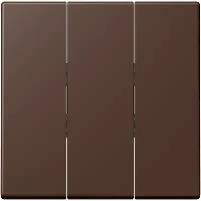 JUNG schakelwip 3-voudig tbv 3-voudige schakelaar 5306EU Les Couleurs terre d'ombre brulee 31 239 (LC 993 BF 239)
