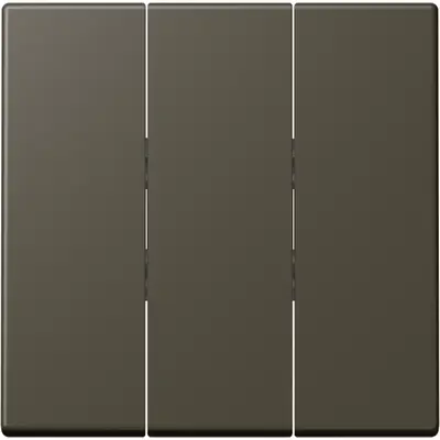 JUNG schakelwip 3-voudig tbv 3-voudige schakelaar 5306EU Les Couleurs ombre naturelle 31 241 (LC 993 BF 241)