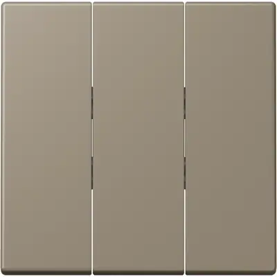 JUNG schakelwip 3-voudig tbv 3-voudige schakelaar 5306EU Les Couleurs ombre naturelle moyenne 242 (LC 993 BF 242)