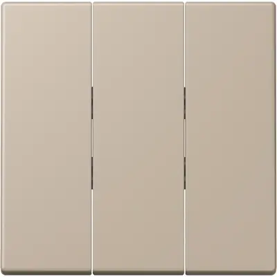 JUNG schakelwip 3-voudig tbv 3-voudige schakelaar 5306EU Les Couleurs ombre naturelle claire 243 (LC 993 BF 243)