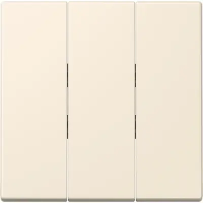 JUNG schakelwip 3-voudig tbv 3-voudige schakelaar 5306EU Les Couleurs blanc ivoire 245 (LC 993 BF 245)